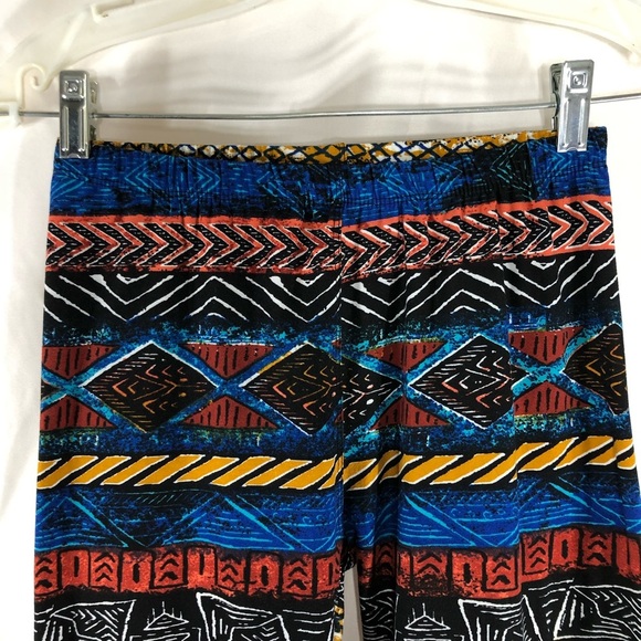 Eevee Butter Soft Blue & Rust Pattern Leggings - Picture 2 of 7